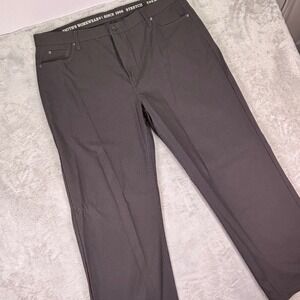 Smith's Workwear Men's Pants Gray Stretch Heavy Duty Work Casual 42x30‎